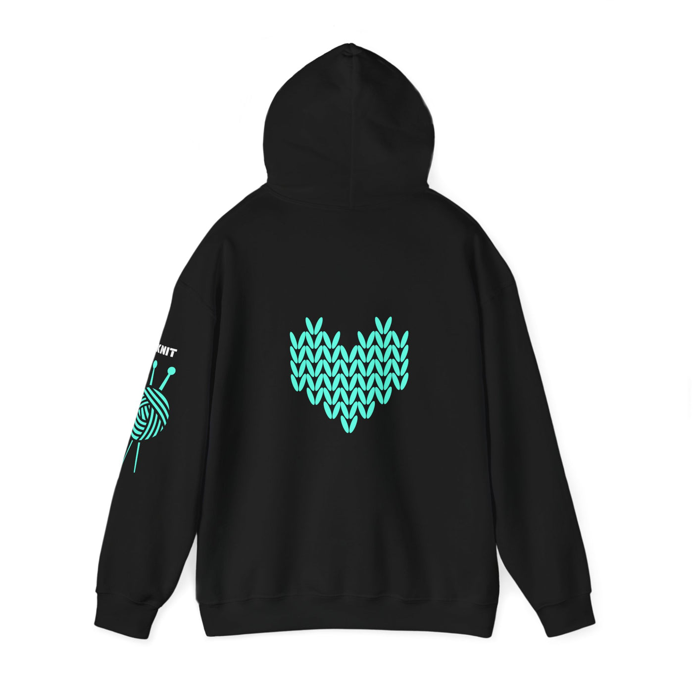 KNIT OR QUIT Unisex Heavy Blend™ Hooded Sweatshirt