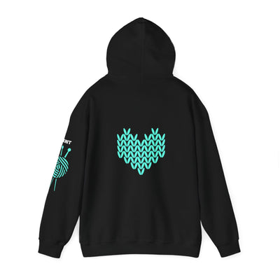 KNIT OR QUIT Unisex Heavy Blend™ Hooded Sweatshirt