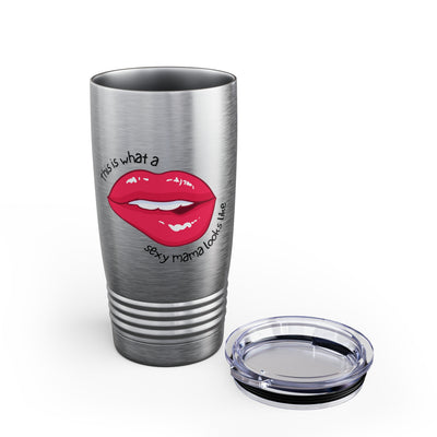 SEXY MAMA LIPS Ringneck Tumbler, 20oz