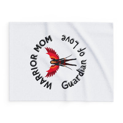 WARRIOR MOM Arctic Fleece Blanket
