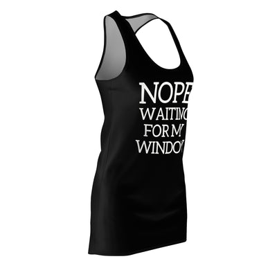 EATING WINDOW Women's Cut & Sew Racerback Dress (AOP)