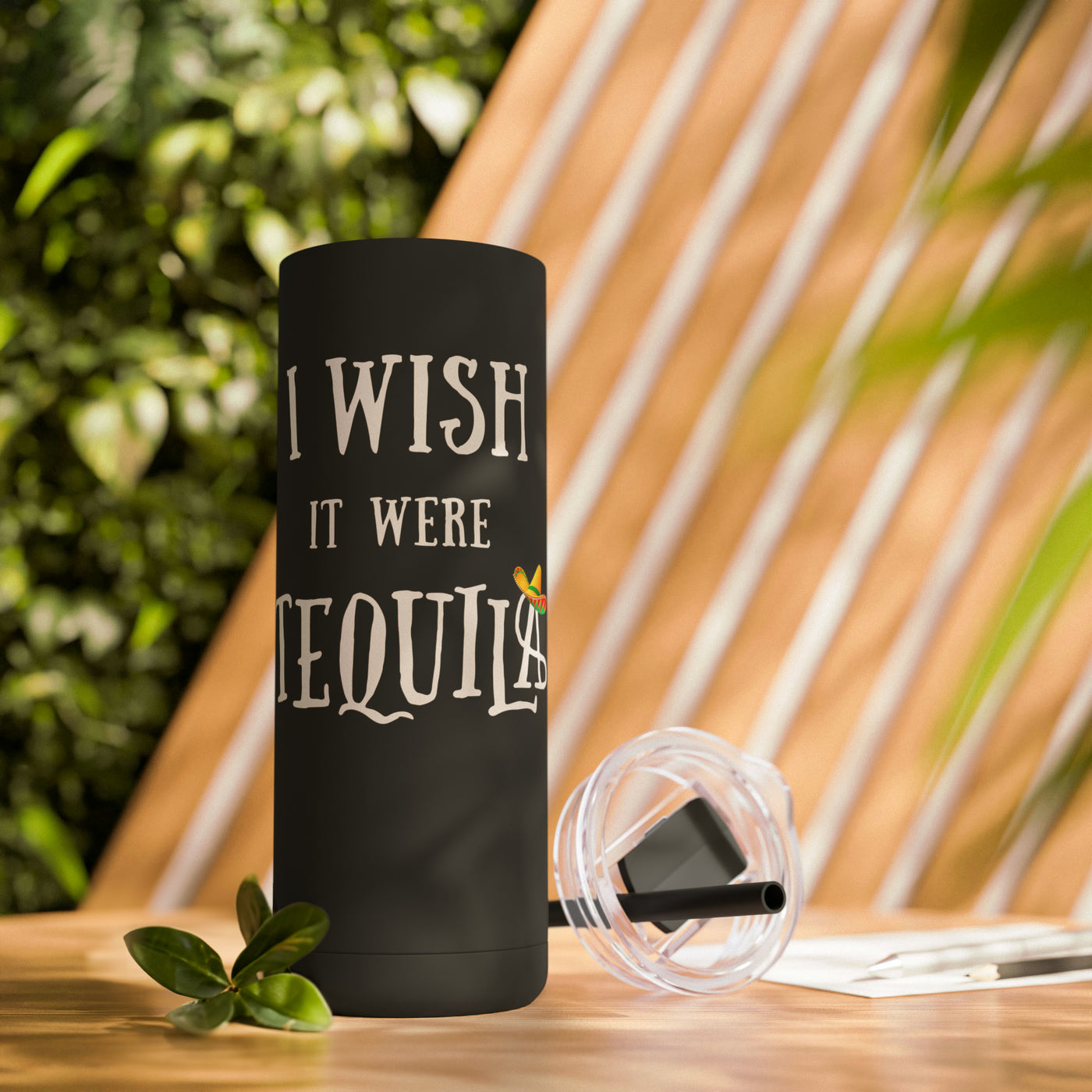 TEQUILA DREAMIN Maars Maker Skinny Matte Tumbler, 20oz