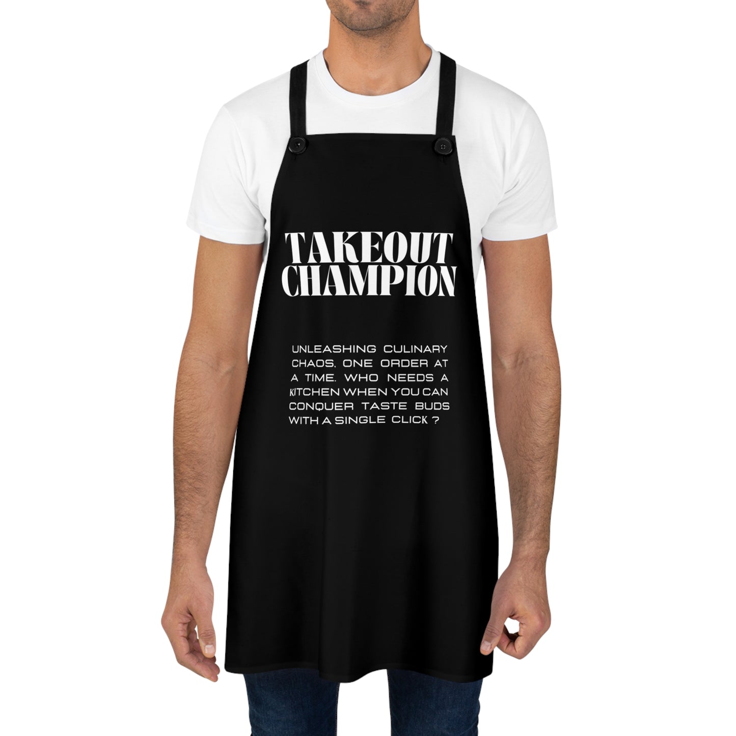 Takeout Champion Apron: Master of the Microwave