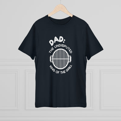 DAD: THE UNDISPUTED KING OF THE GRILL Unisex Deluxe T-shirt