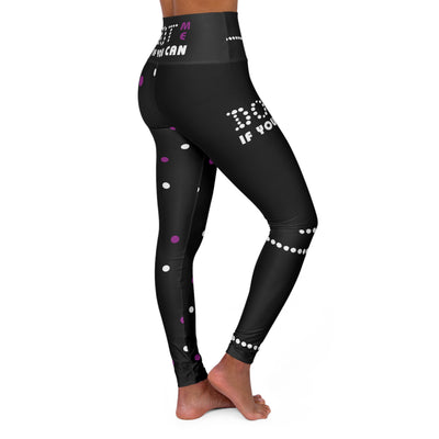 DOT ME High Waisted Leggings (AOP)