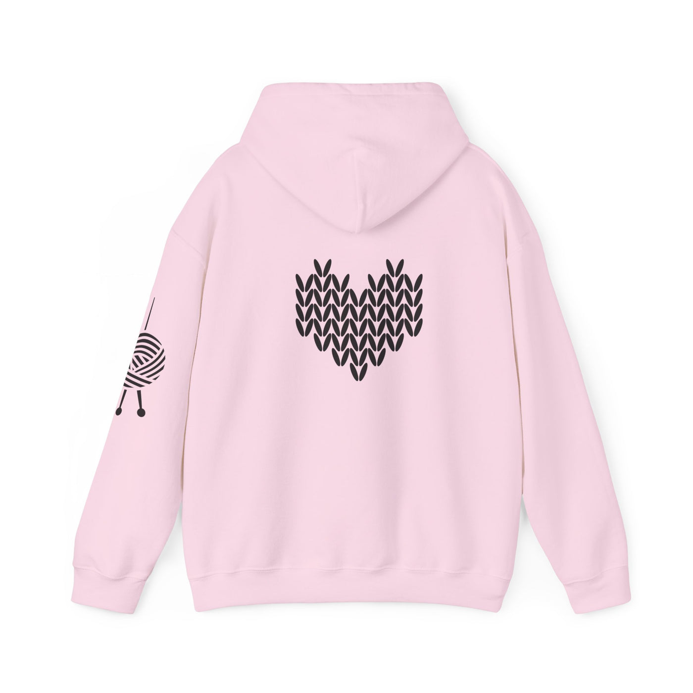 KNIT OR QUIT Unisex Heavy Blend™ Hooded Sweatshirt