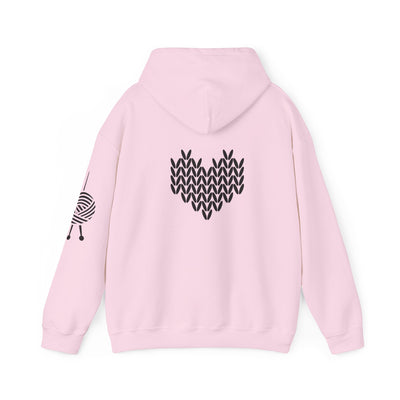 KNIT OR QUIT Unisex Heavy Blend™ Hooded Sweatshirt