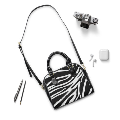 CHIC ZEBRA Shoulder Handbag