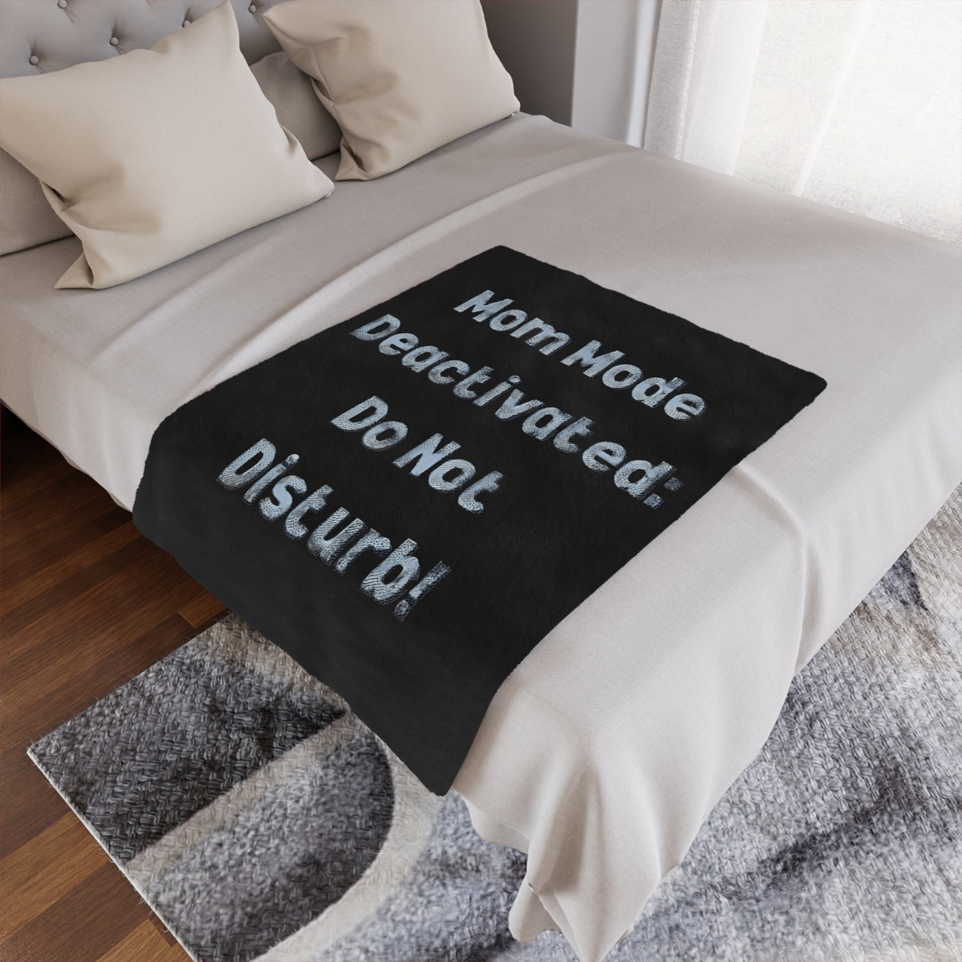 MOM MODE DEACTIVATED Plush Blanket