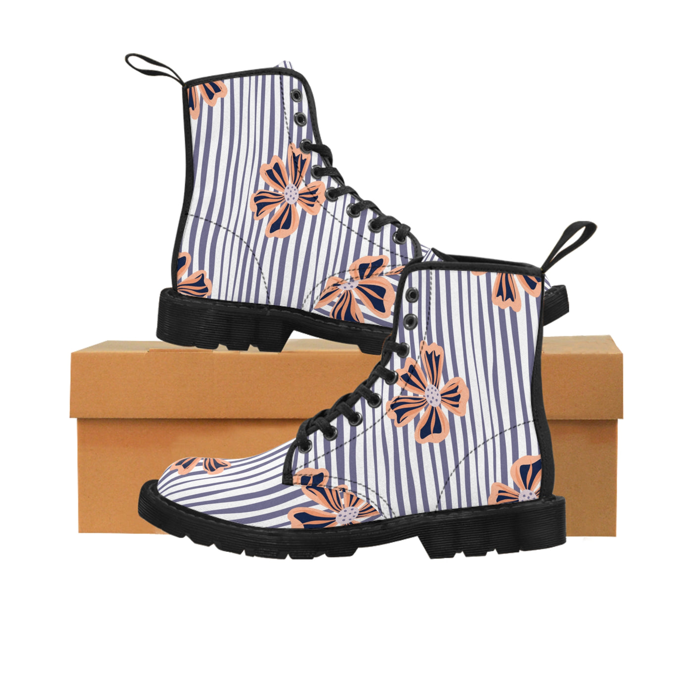 CHAMOMILE DREAMS Women's Canvas Boots