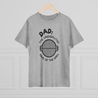 DAD: THE UNDISPUTED KING OF THE GRILL Unisex Deluxe T-shirt