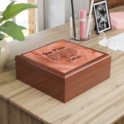 DEAR MOM Jewelry Box