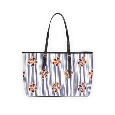 CHAMOMILE DREAMS: Endless floral elegance PU Leather Shoulder Weekender Tote Bag