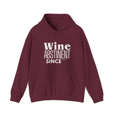 WINE ABSTINENT TOMORROW Unisex Heavy Blend™ Hooded Sweatshirt