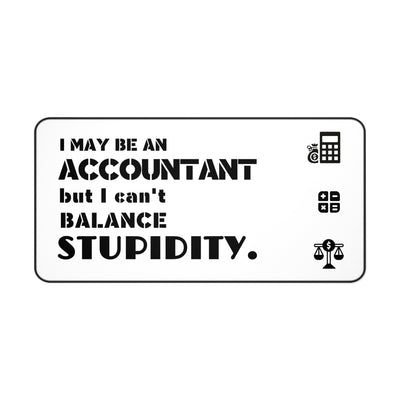ACCOUNTANT's WISDOM Desk Mat
