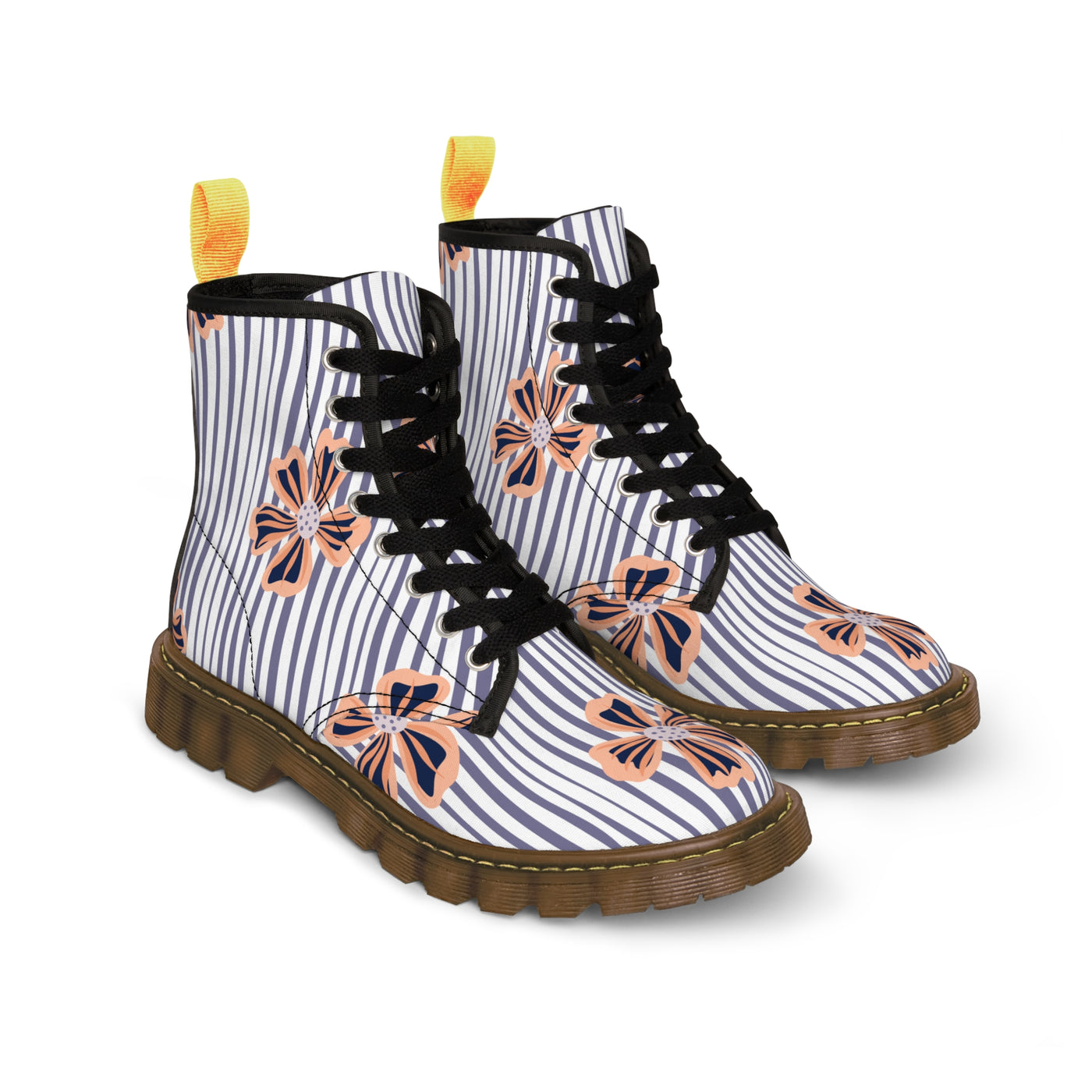 CHAMOMILE DREAMS Women's Canvas Boots