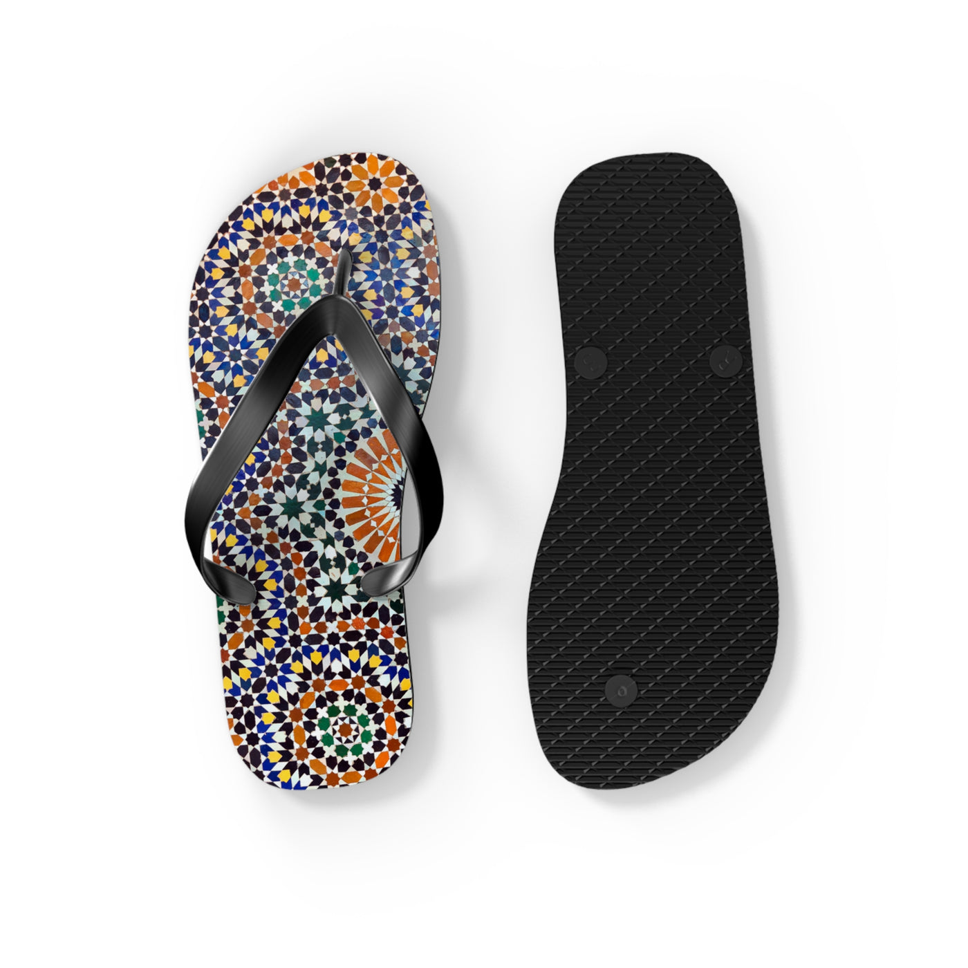 MOROCCAN MOZAIC Unisex Flip Flops