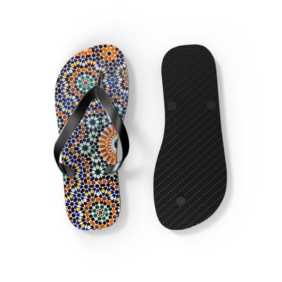 MOROCCAN MOZAIC Unisex Flip Flops