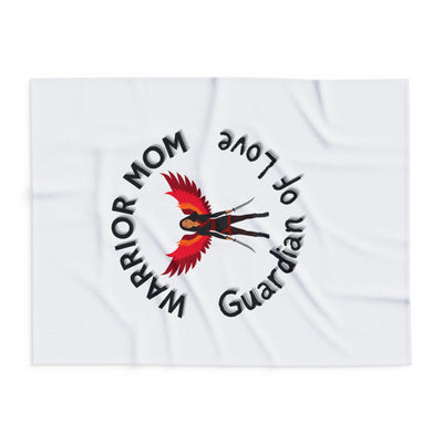 WARRIOR MOM Arctic Fleece Blanket