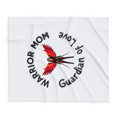 WARRIOR MOM Arctic Fleece Blanket