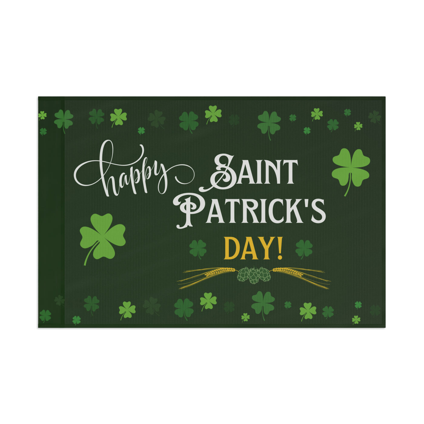 IRISH SAINT PATRICK Flag (not include FlagPole)