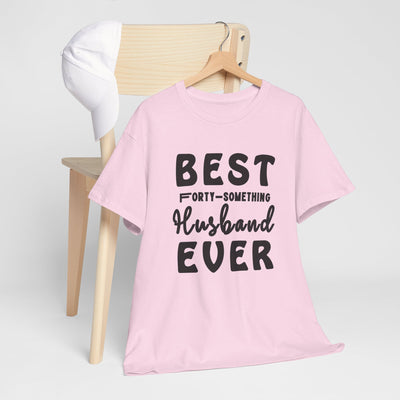 FORTY-SOMETHING ULTIMATE HUBBY Heavy Cotton Tee