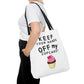 Cupcake Guardian Tote: Defending Sweetness with Style