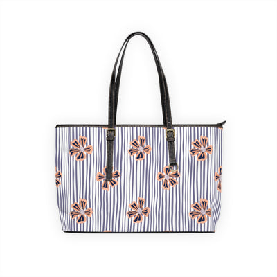 CHAMOMILE DREAMS: Endless floral elegance PU Leather Shoulder Weekender Tote Bag