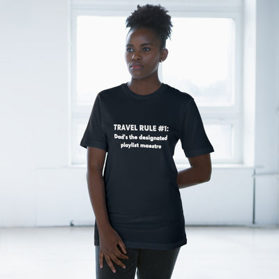 PLAYLIST MAESTRO TRAVEL RULE Unisex Deluxe T-shirt