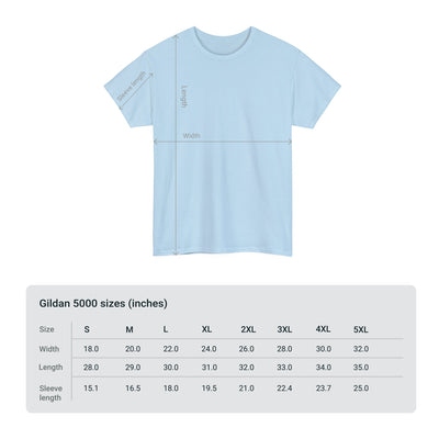 GOLDEN GOLFING YEARS Unisex Heavy Cotton Tee