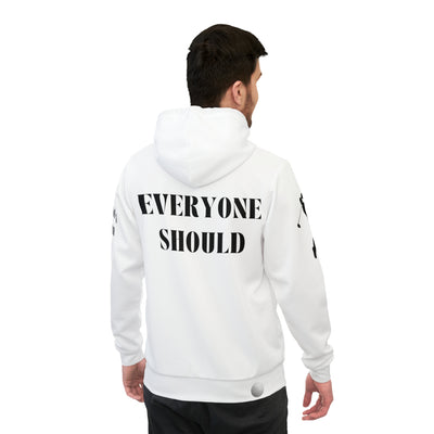 GOLF VIBES White Unisex Athletic Hoodie (AOP)
