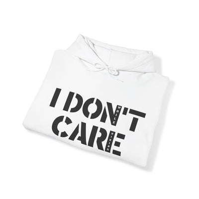 I DON'T CARE WHILE HIKING Unisex Heavy Blend™ Hooded Sweatshirt
