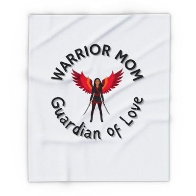 WARRIOR MOM Arctic Fleece Blanket