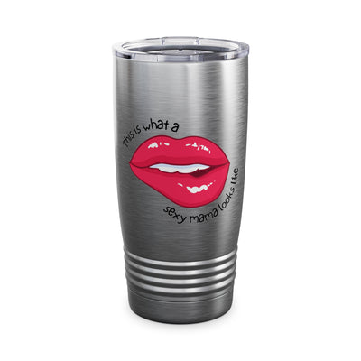 SEXY MAMA LIPS Ringneck Tumbler, 20oz