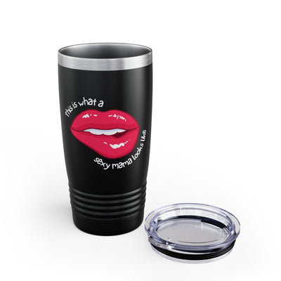 SEXY MAMA LIPS Ringneck Tumbler, 20oz