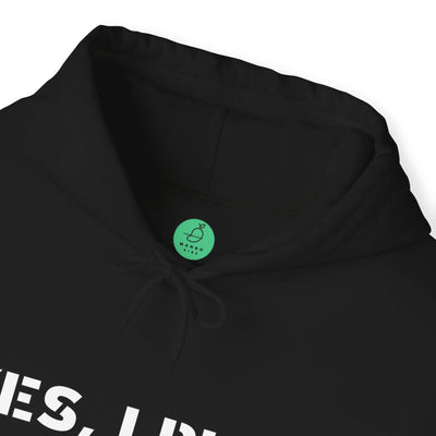 YES I PLAY BASKETBALL LIKE A GIRL. TRY TO KEEP UP! Unisex Heavy Blend™ Hooded Sweatshirt