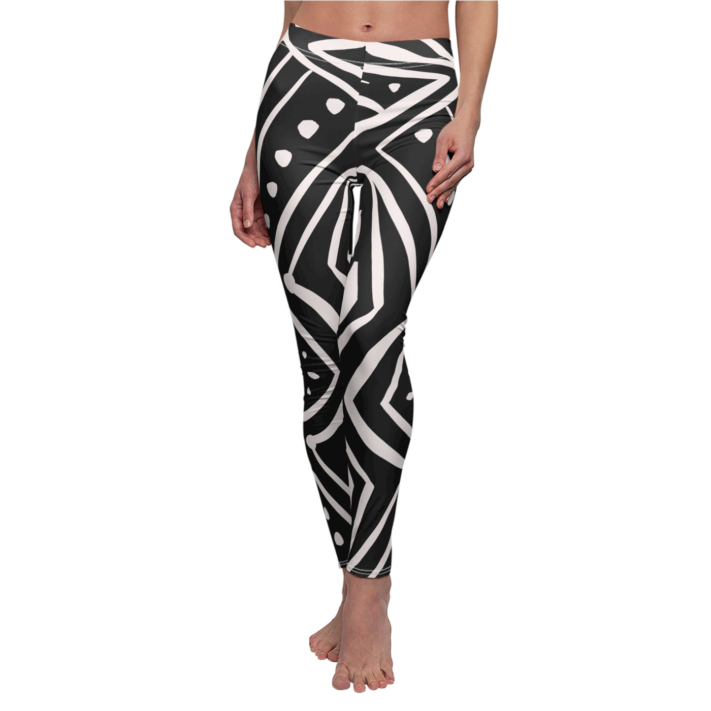 BOHO BLISS Women's Cut & Sew Casual Leggings (AOP)