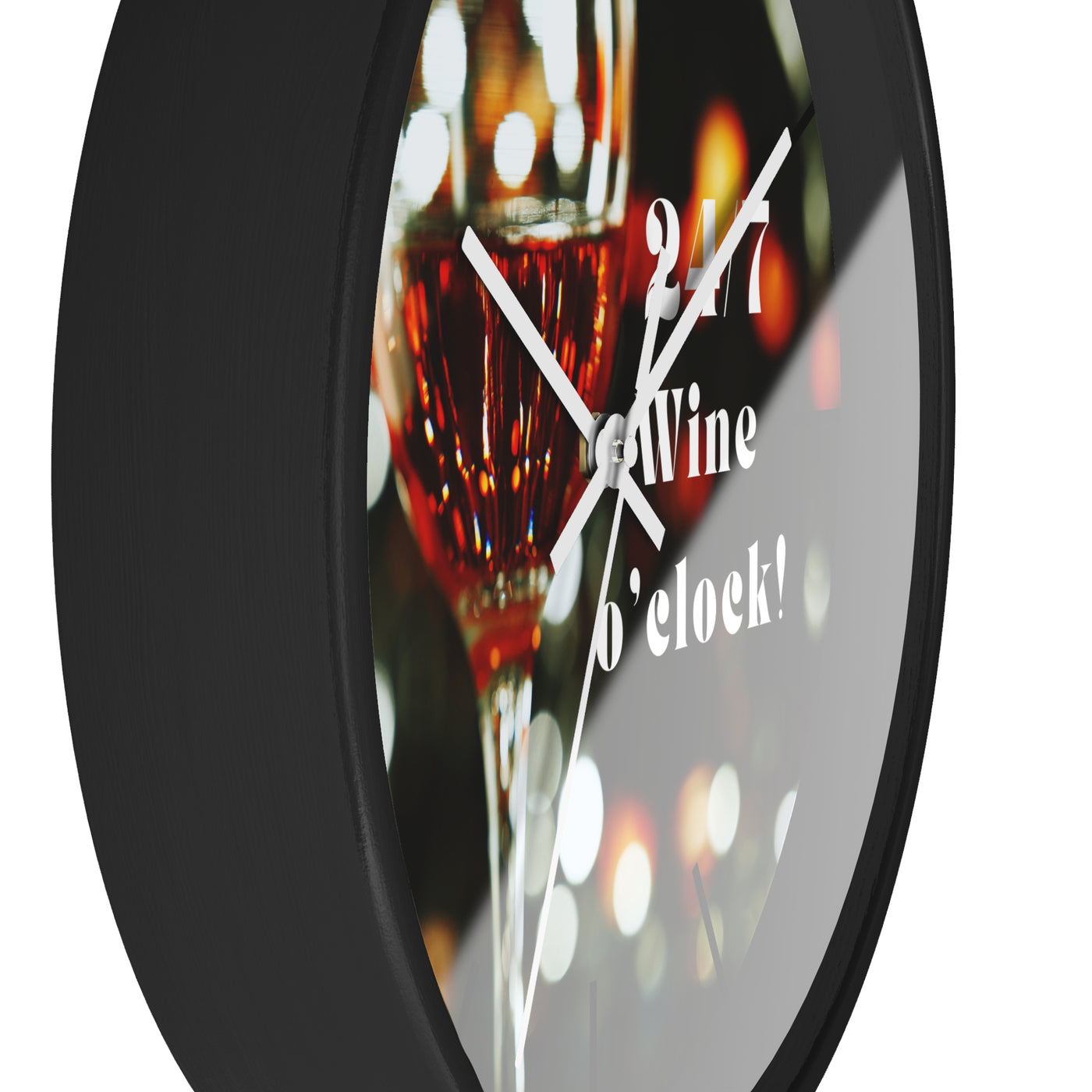 24/7 WINE TIME Wall Clock