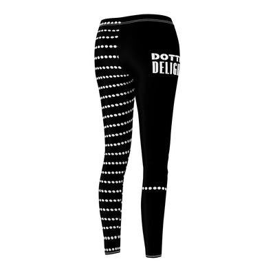 DOTTED DELIGHTS Women's Cut & Sew Casual Leggings (AOP)