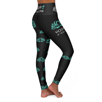 YOGA ME Lotus High Waisted Leggings (AOP)