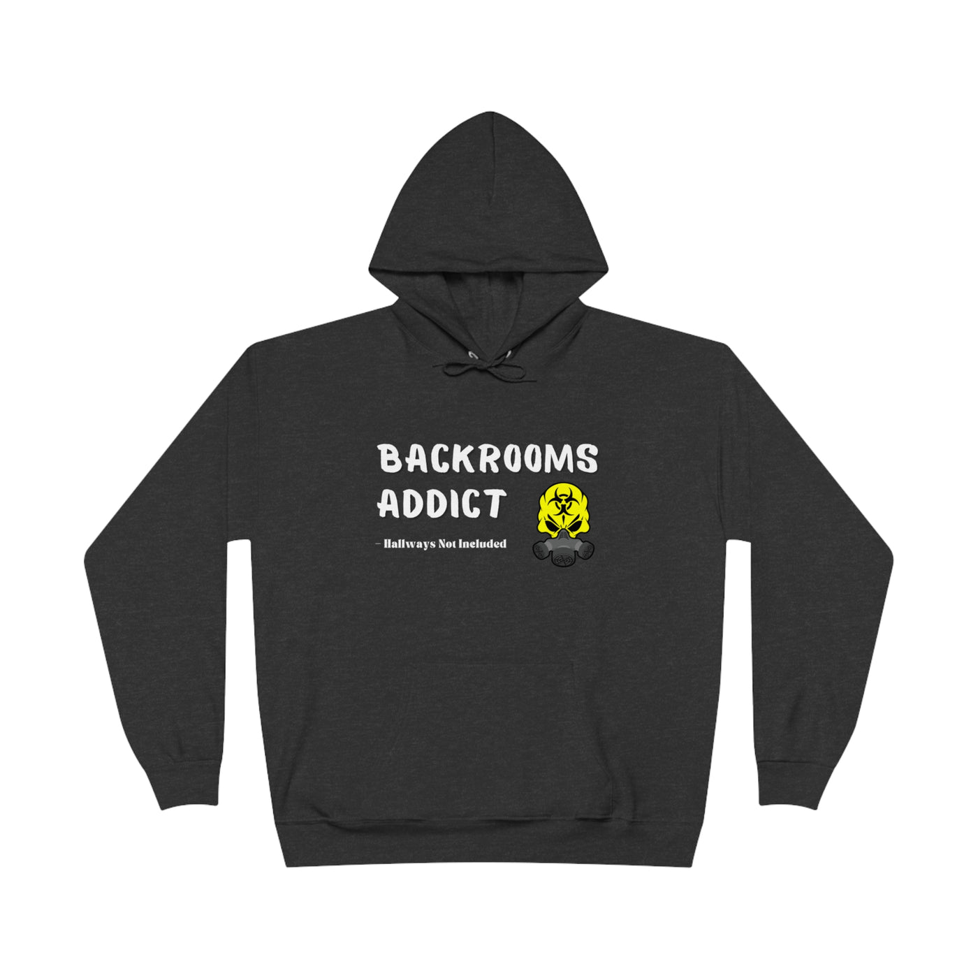 BACKROOMS ADDICT Unisex EcoSmart® Pullover Hoodie Sweatshirt