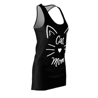 CAT MOM COMFORT Women's Cut & Sew Racerback Dress (AOP)