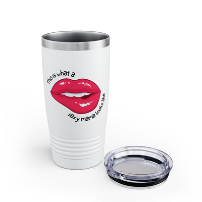 SEXY MAMA LIPS Ringneck Tumbler, 20oz