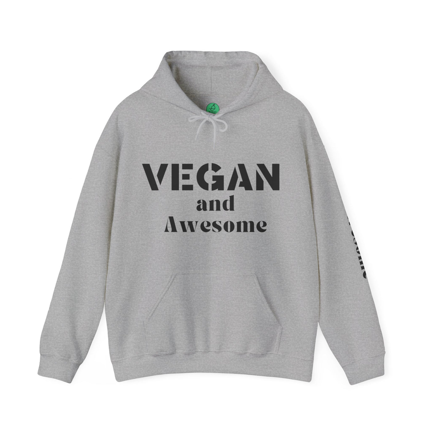 AWESOME VEGAN Unisex Heavy Blend™ Hooded Sweatshirt