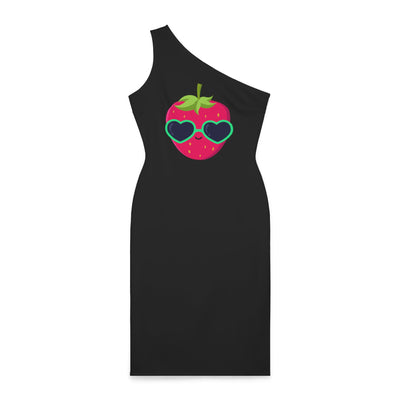 Strawberry Shoulder Dress (AOP)