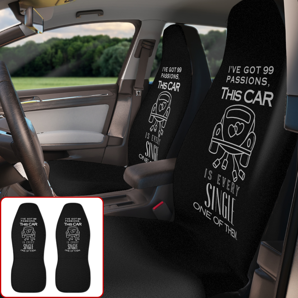 PASSION-DRIVEN Car Seat Covers