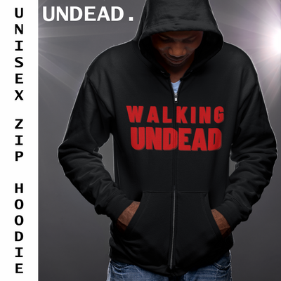 WALKING UNDEAD Unisex Heavy Blend™ Full Zip Hooded Sweatshirt