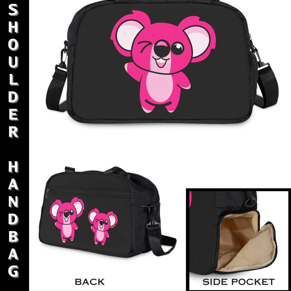 PINK KOALA Shoulder Handbag