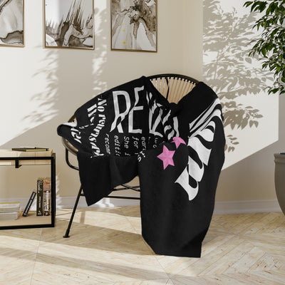 LIMITED EDITION GEM MOM Velveteen Microfiber Blanket