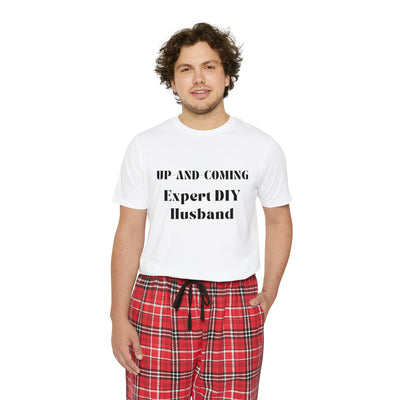 UP-AND-COMING EXPERT DIY HUSBAND Men's Short Sleeve Pajama Set